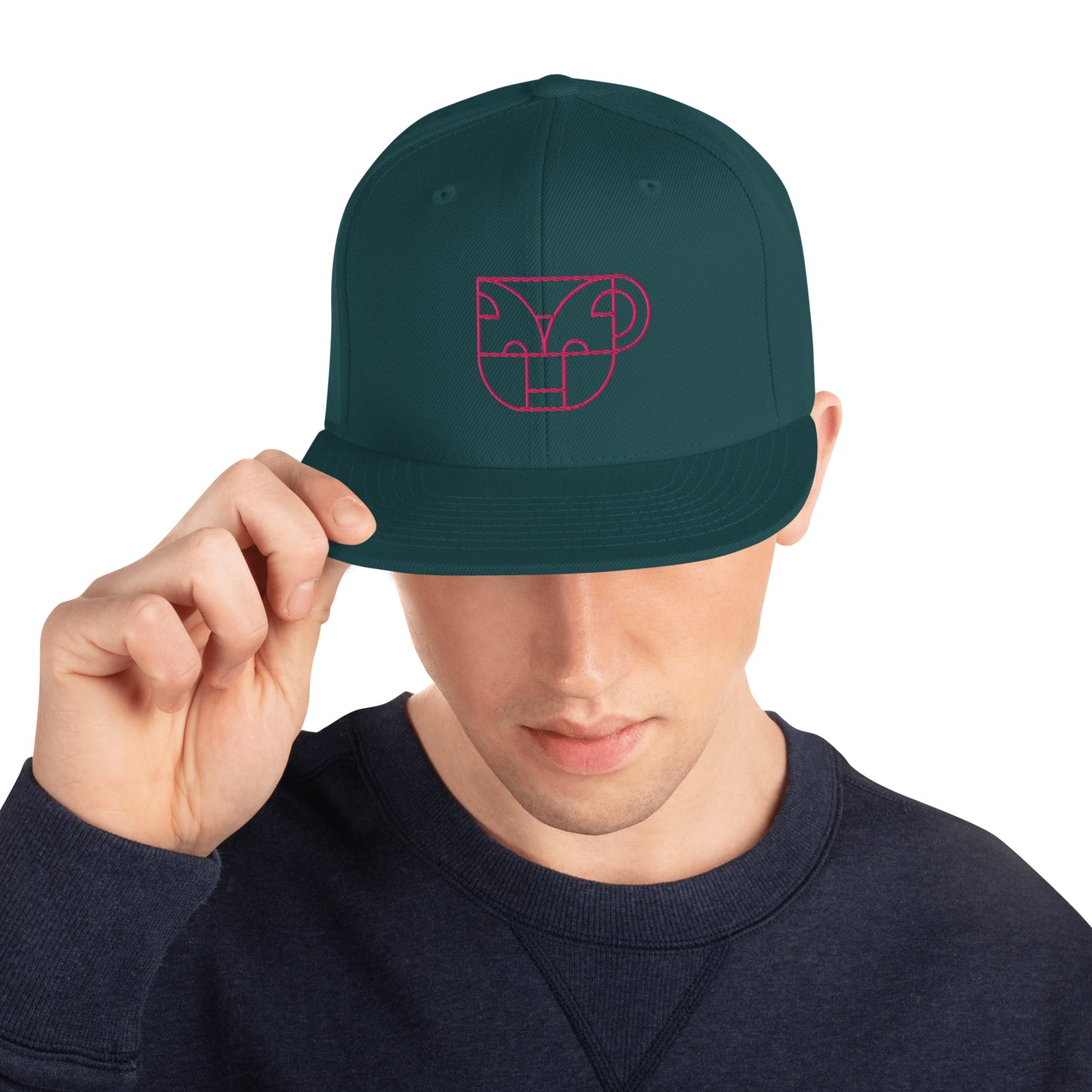 Bear Cup Snapback Hat